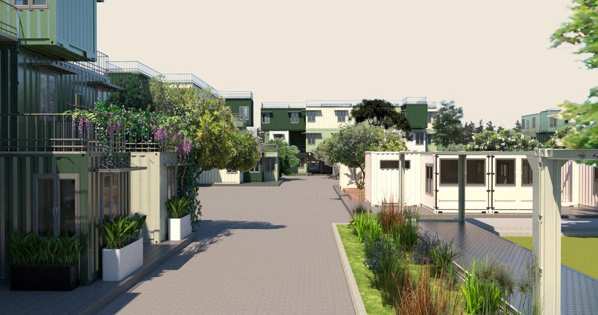 Silver Lining transitional housing project